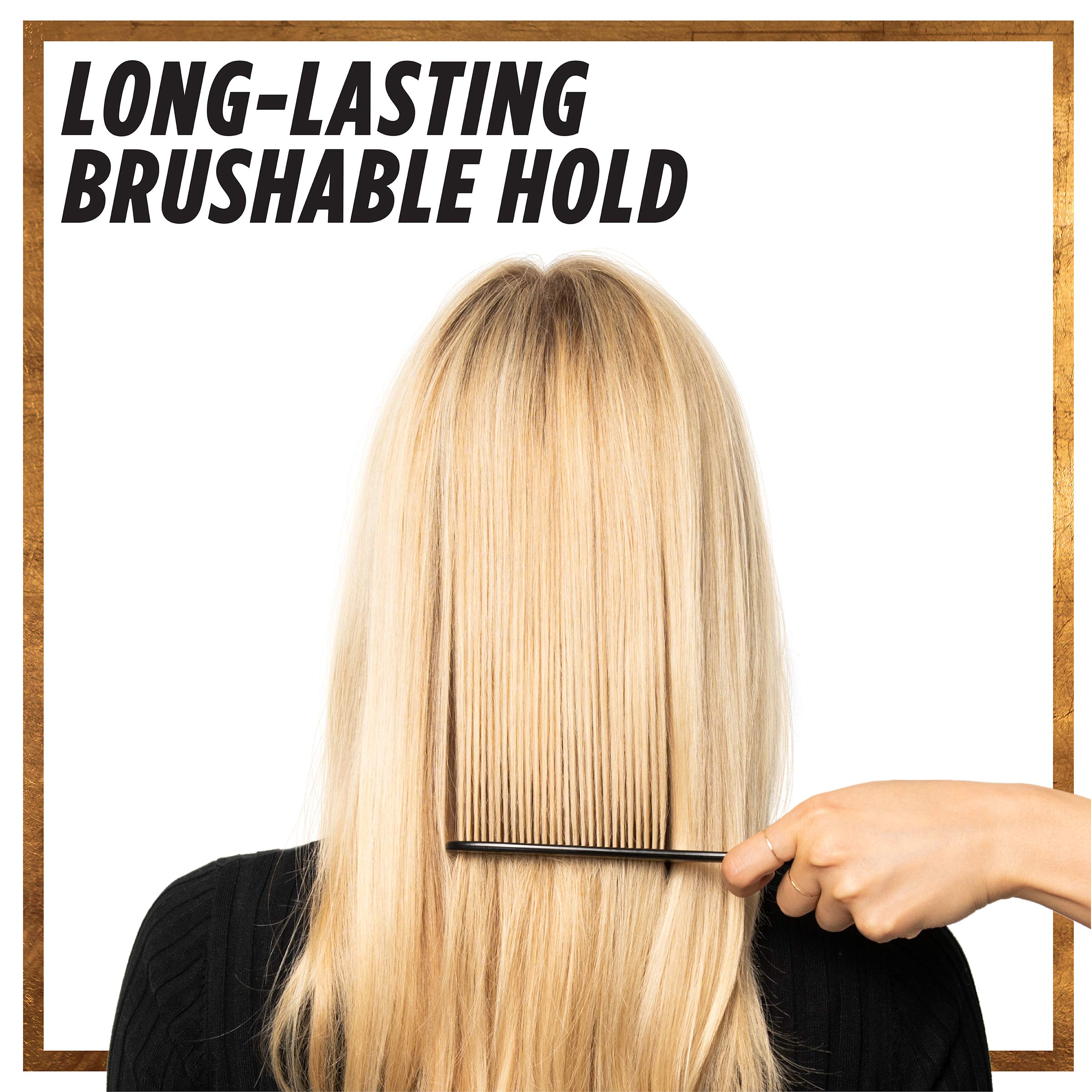 L'Oreal Paris Elnett humidity-resistant spray helps maintain style.
