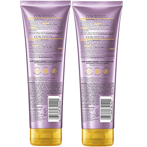 L'Oreal Paris EverPure Iris Botanicals close-up; purple iris extracts help neutralize brassiness.