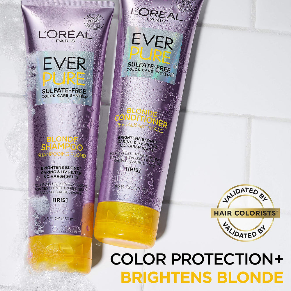 L'Oreal Paris EverPure lush lather; sensorial wash with fresh fragrance.