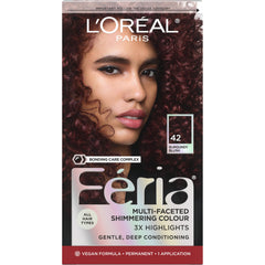 L'Oreal Paris Feria Blush Shimmer Collection showcases multi-faceted shimmer for vibrant red shades.