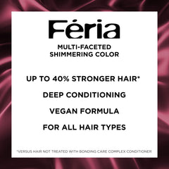 L'Oreal Paris Feria Bonding Care Conditioner supports stronger hair bonds after color.