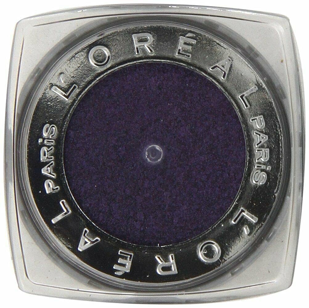 L’Oréal Paris Infallible 24HR Shadow Purple Priority creases fade-resistance showcased.