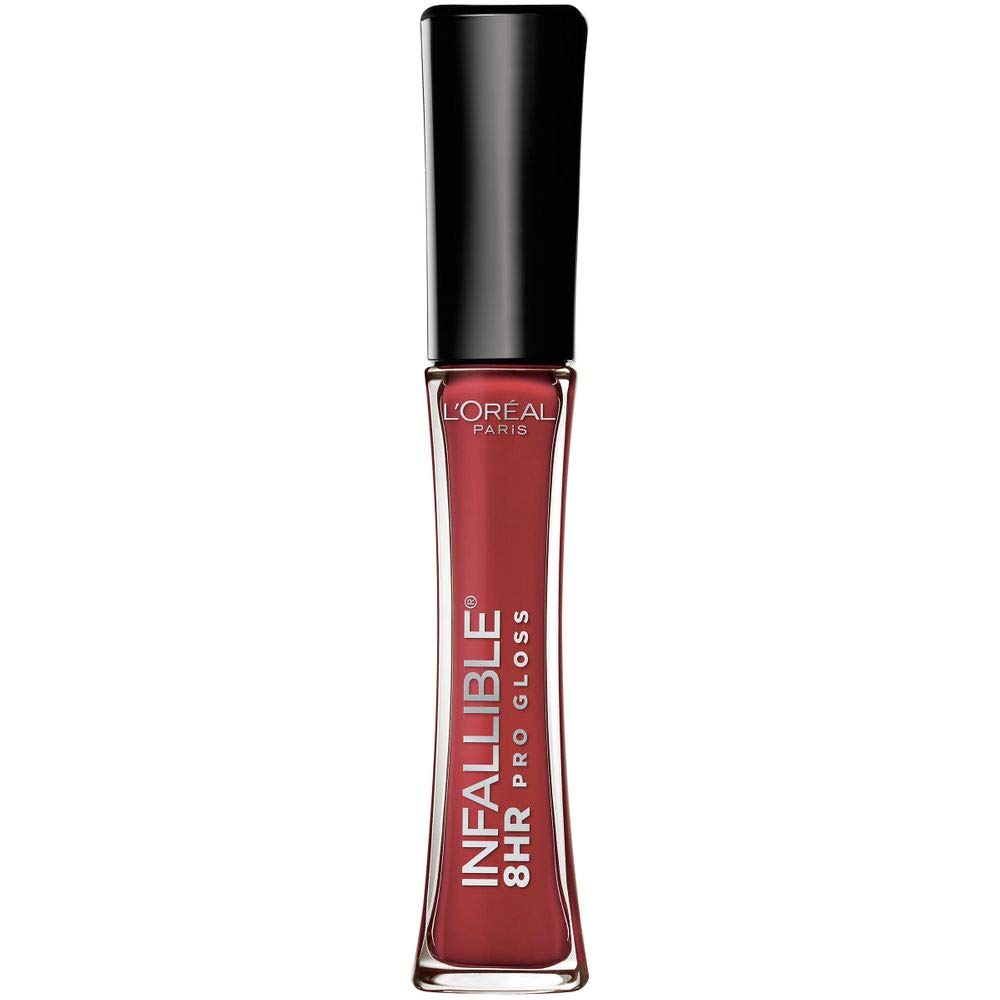L’Oréal Paris Infallible Suede gloss swatch with precise applicator for exact color