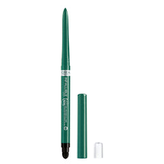 L’Oréal Paris Infallible Grip eyeliner pack in emerald green for long-lasting definition.