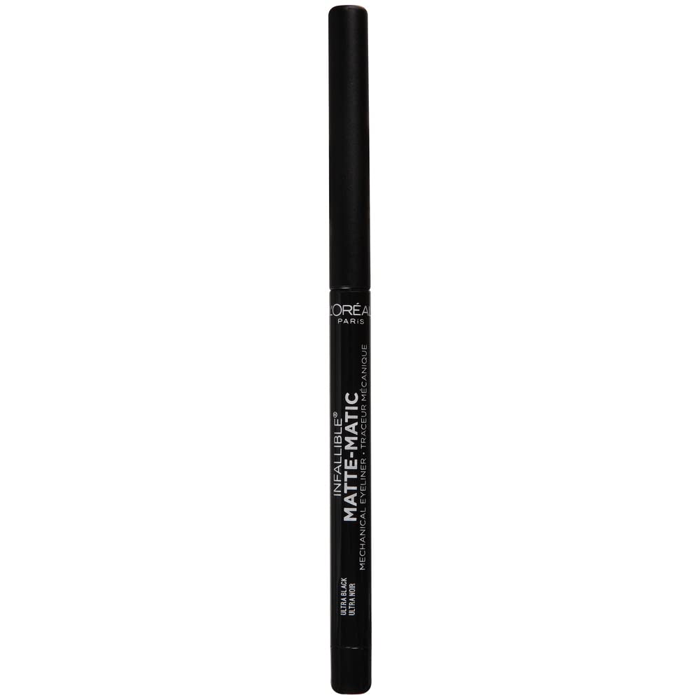L'Oreal Paris Infallible Matte-Matic eyeliner built-in sharpener enabling precise tip upkeep