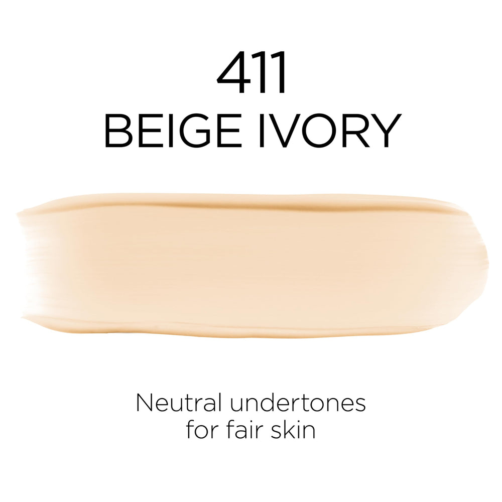 L'Oreal Paris Infallible non-comedogenic icon signals skin-friendly makeup.