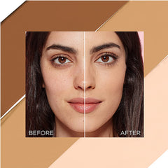 Application with fingers or brush for easy center-to-edge blending