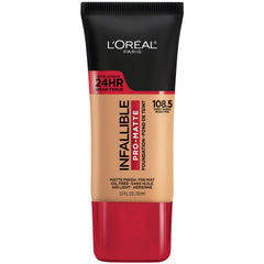 L Oreal Paris Infallible Pro Matte bottle in Honey Bisque for extended wear