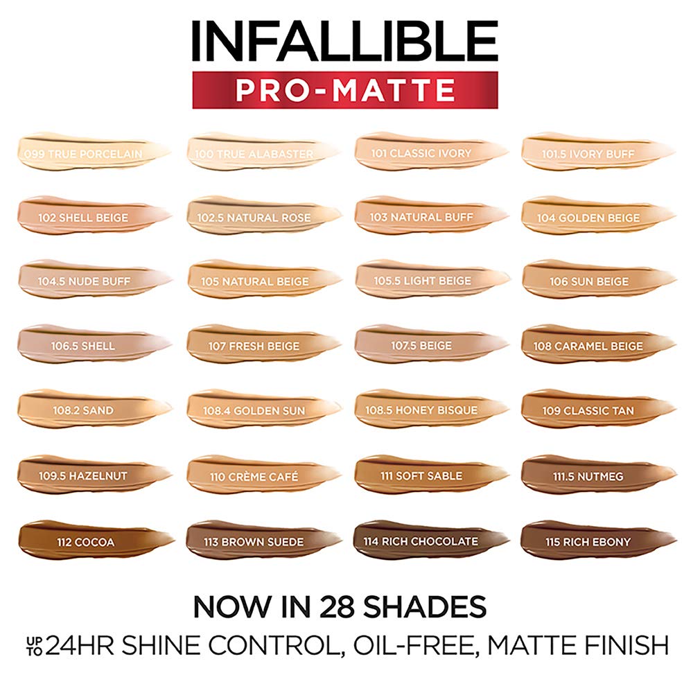 Foundation applied with brush for smooth, buildable coverage