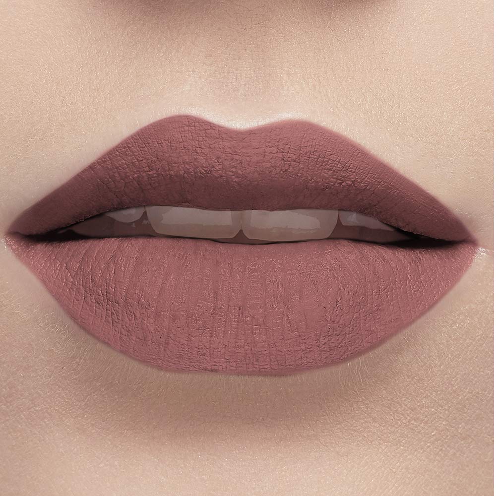 L'Oreal Paris Infallible Pro-Matte Angora wear test showing long-lasting color.