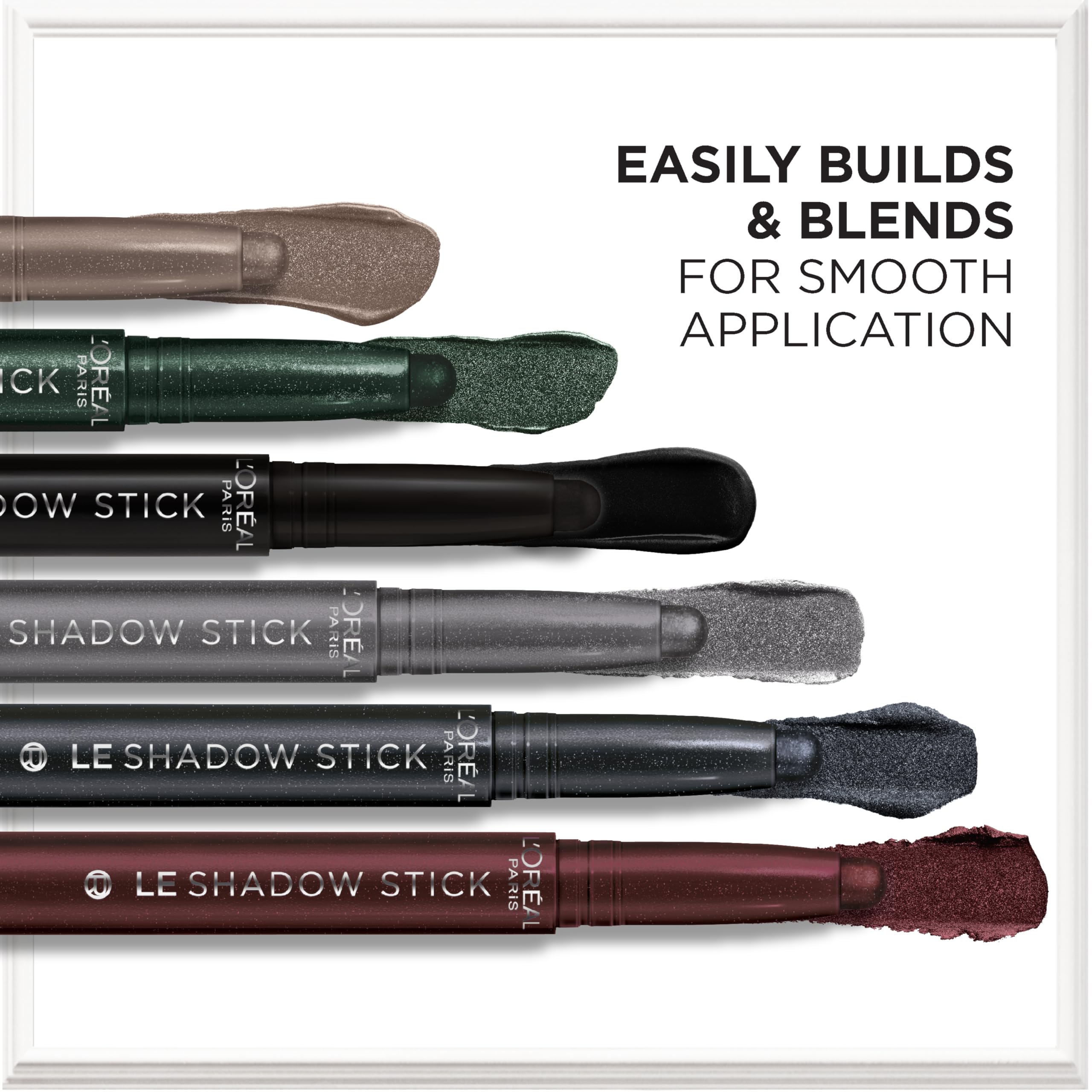 L'Oreal Paris Le Shadow Stick Smokeys ideal for on-the-go blending.