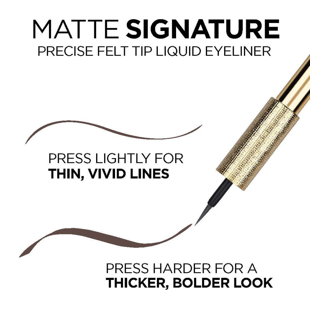Close-to-lash-line application using the precision tip