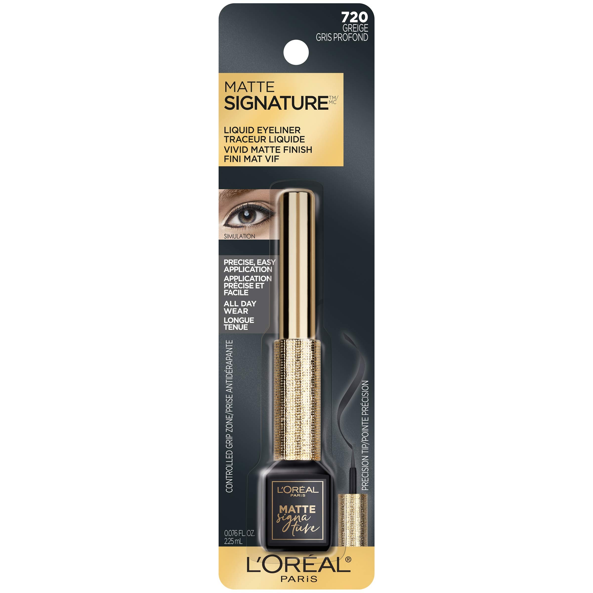 Precision tip and controlled grip zone for easy, accurate application