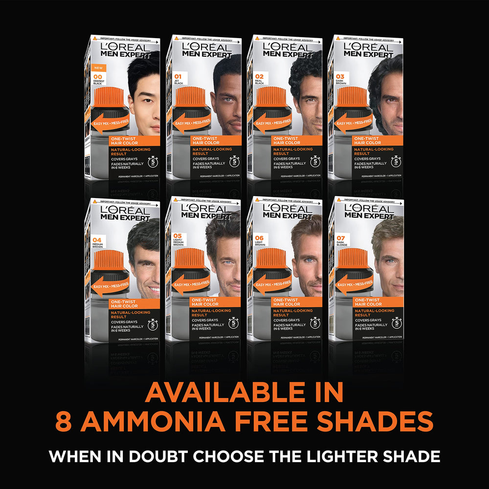 L'Oreal Paris Men Expert eight-shade collection for natural-looking options