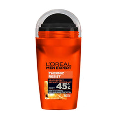 L'Oreal Paris Men Expert Thermic Resist roll-on bottle shown for daily protection during workouts