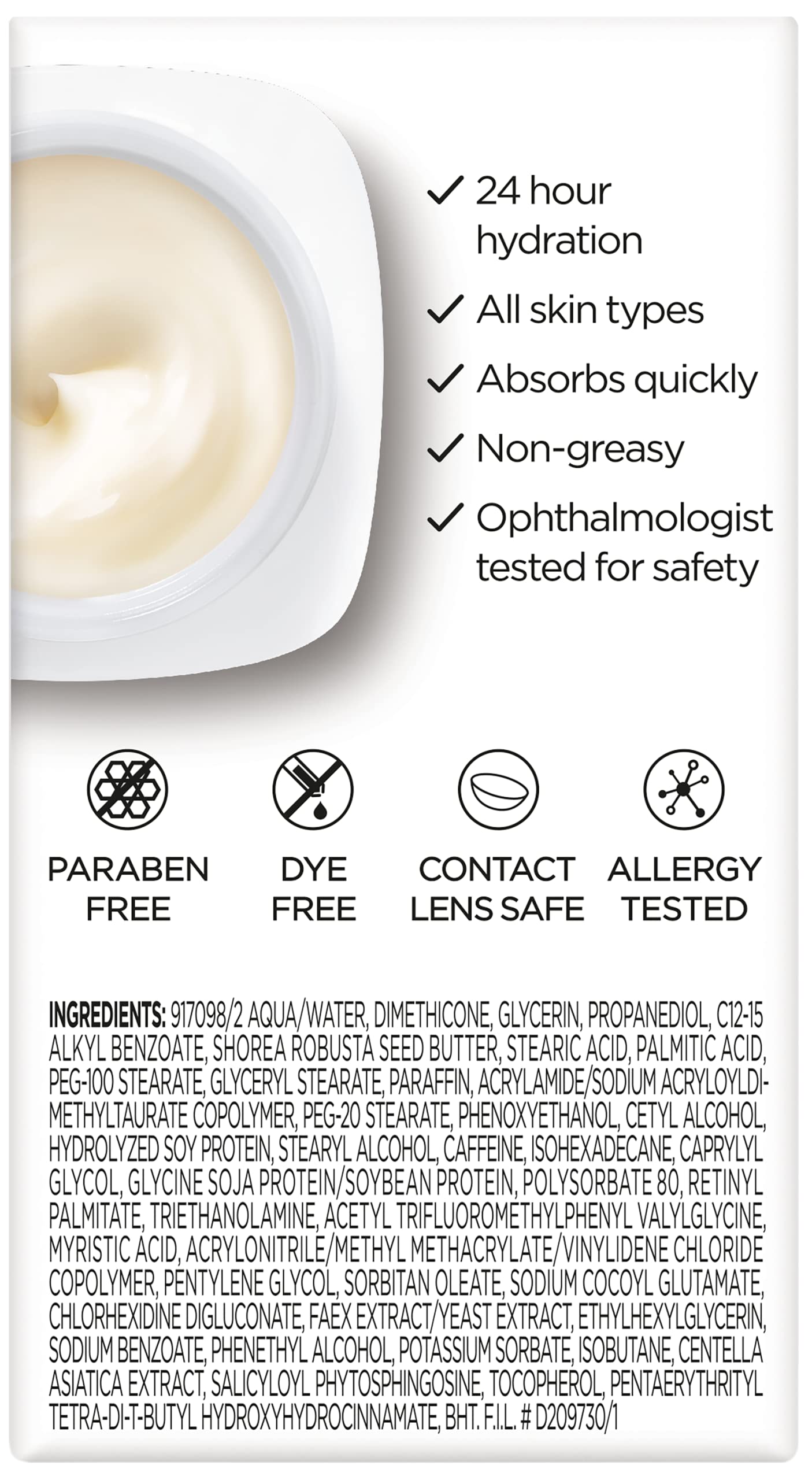 L'Oreal Paris Revitalift eye cream paired with day cream in routine