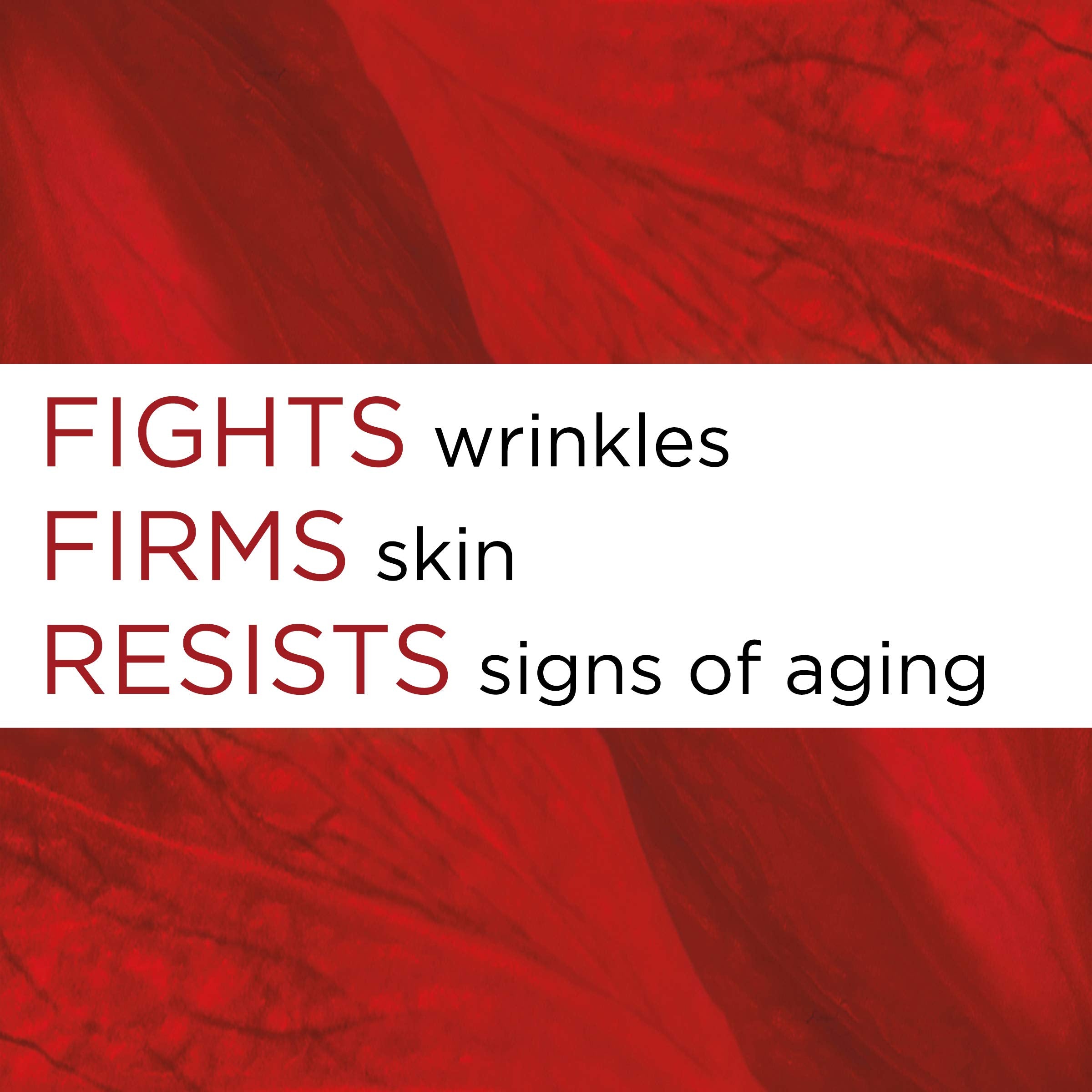 Firming effect close-up showing smoother, firmer-looking skin