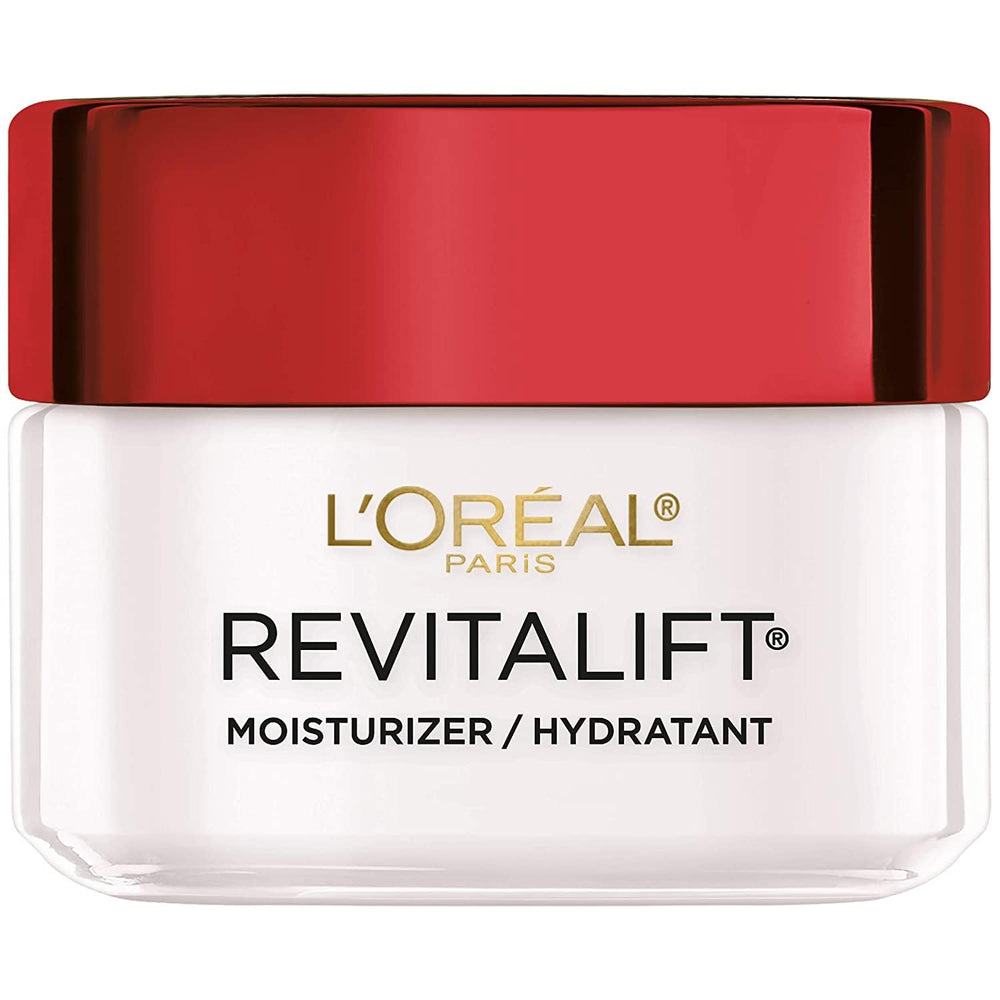 L’Oréal Paris Revitalift Pro-Retinol A bottle highlights smoothing potential.
