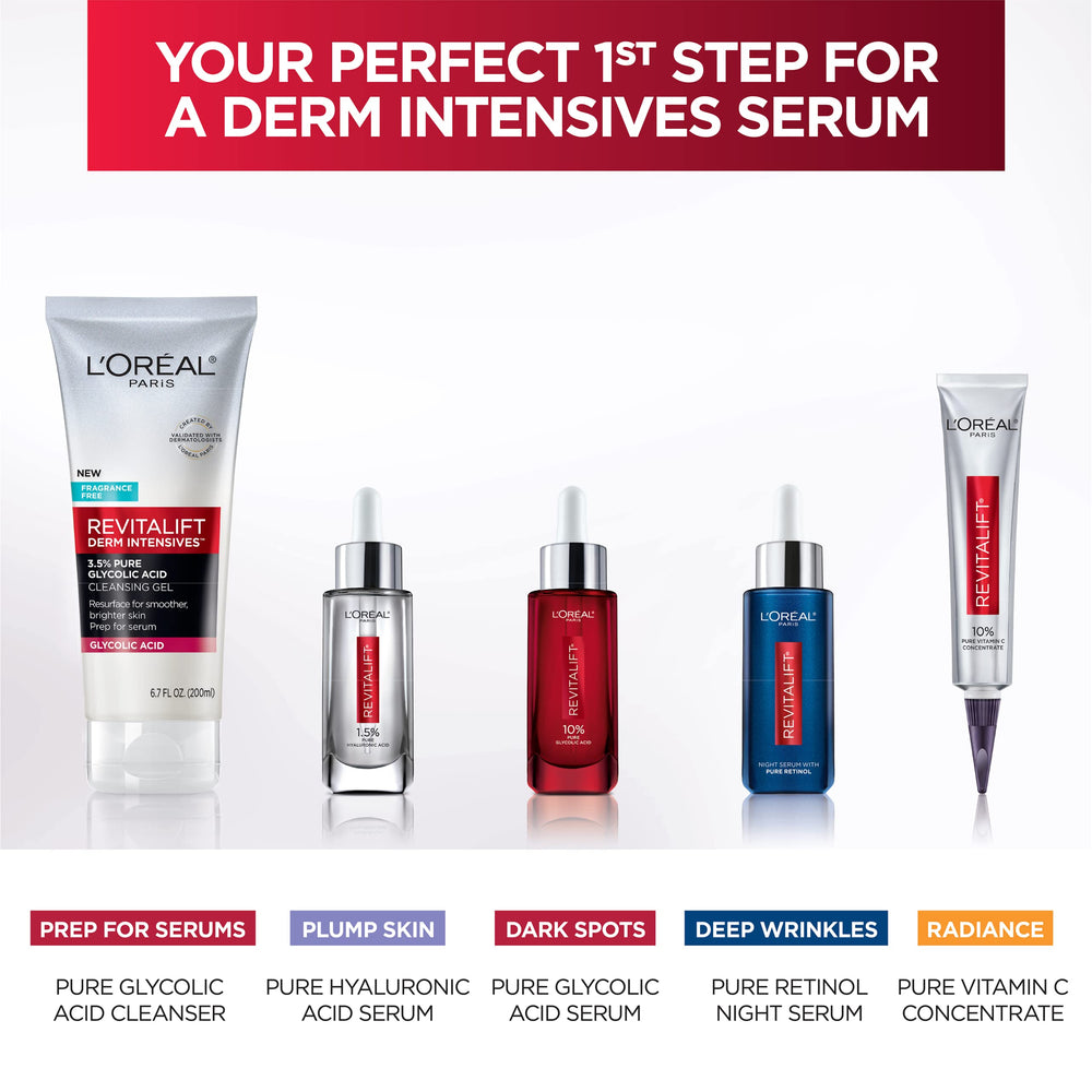 L'Oreal Paris Revitalift prep step for serum readiness