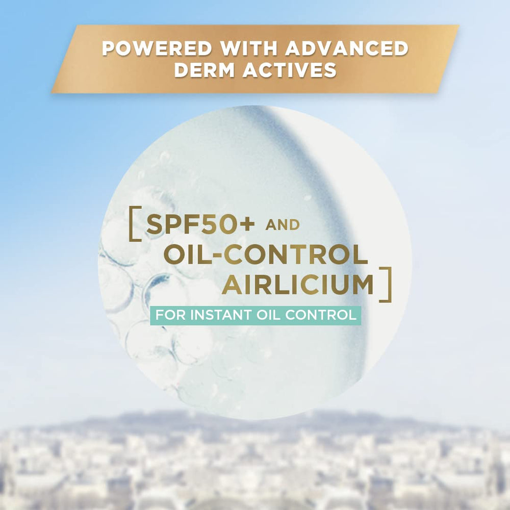 L’Oréal Paris UV Defender Matte SPF 50 offers broad-spectrum protection.