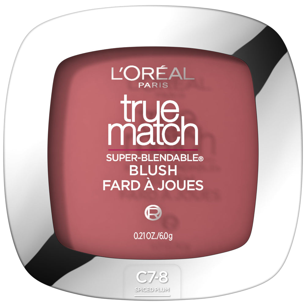 L'Oreal Paris True Match Blush Spiced Plum compact for a natural, sun-kissed glow.