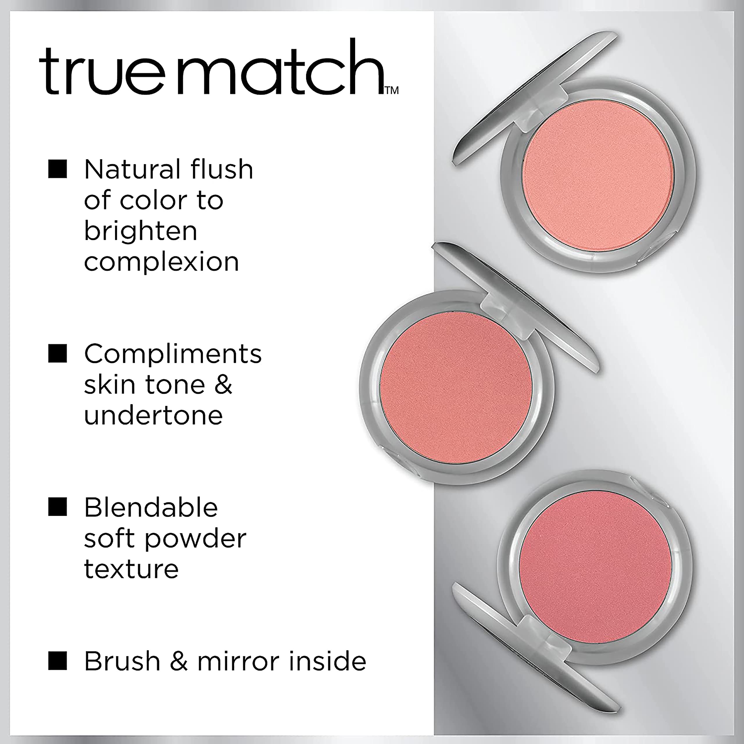 L'Oreal Paris True Match Blush Spiced Plum delivers a healthy radiant finish.