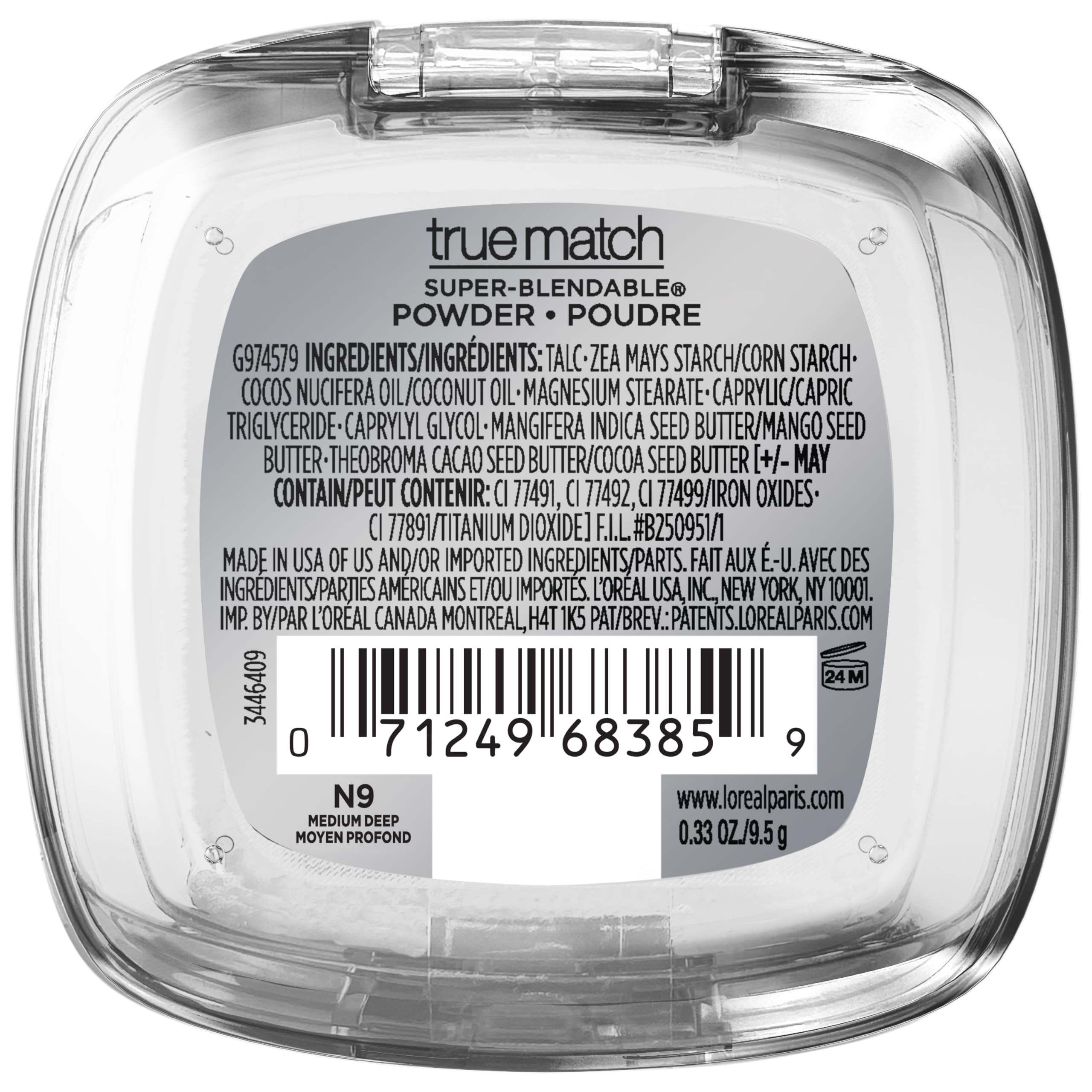 L'Oreal Paris True Match color stays true from morning through evening