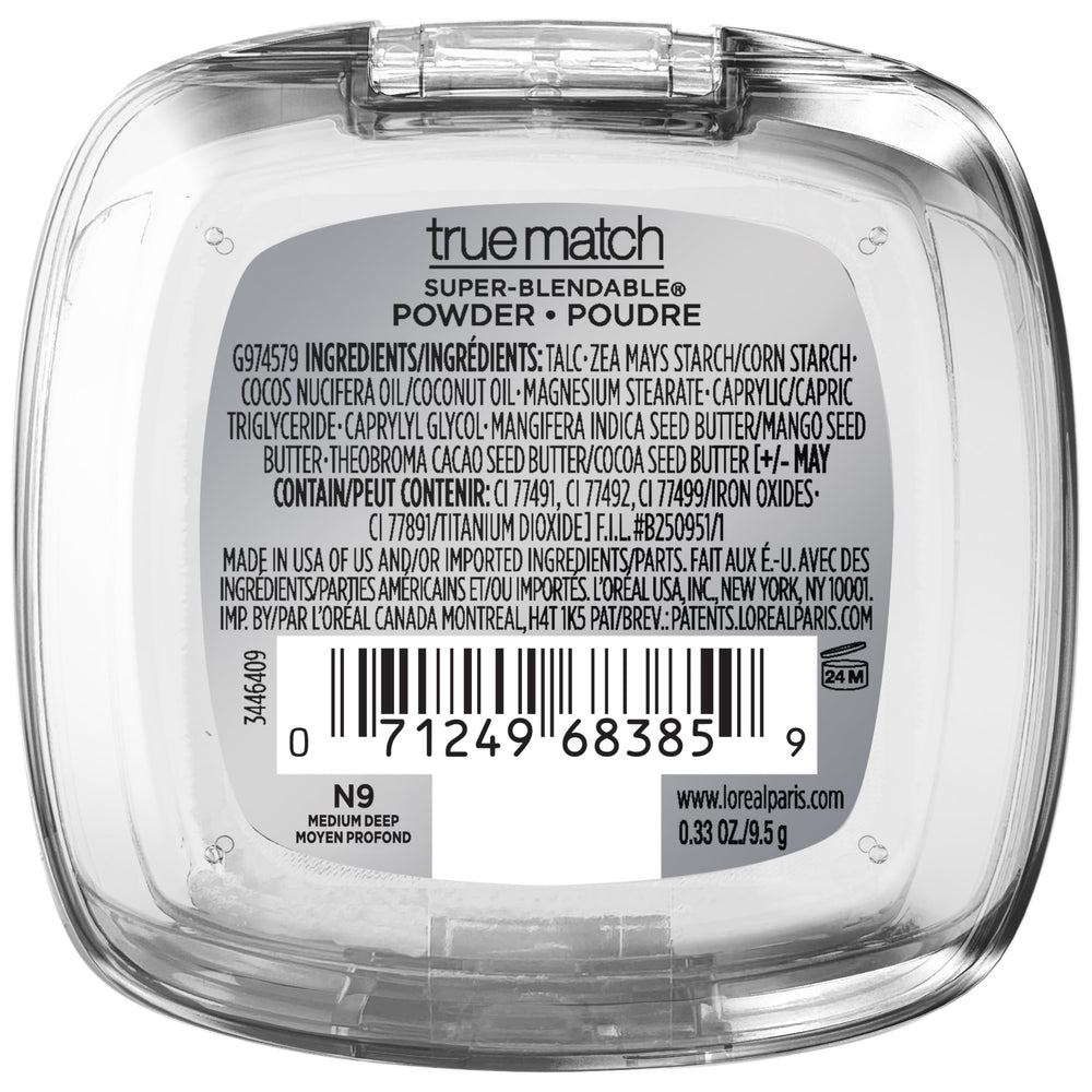 L'Oreal Paris True Match color stays true from morning through evening