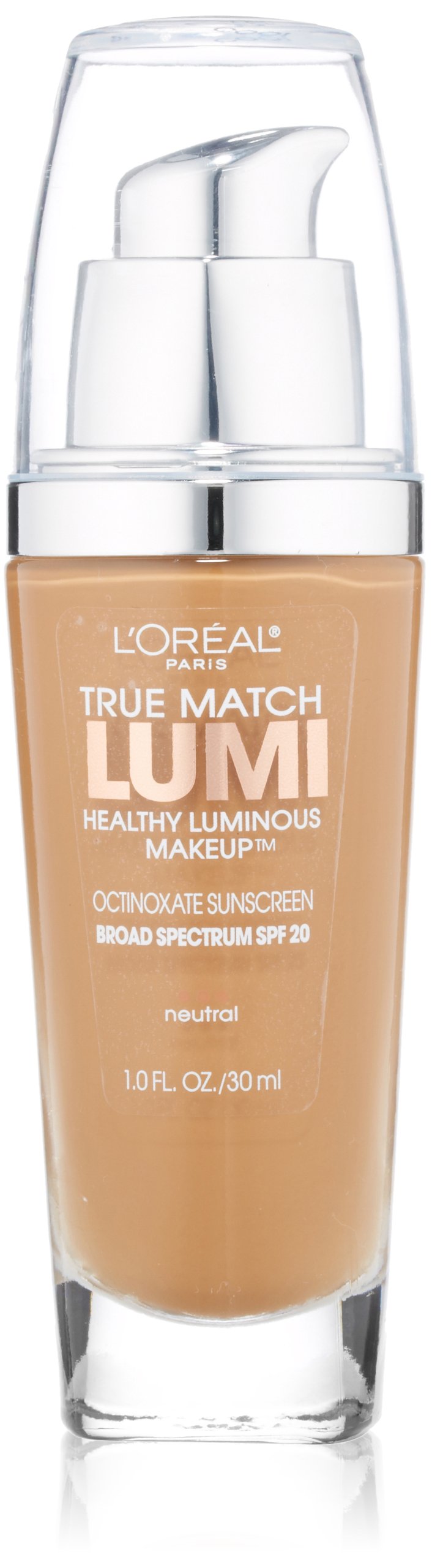 L'Oreal Paris True Match Lumi bottle pour showing hydrating luminous foundation.