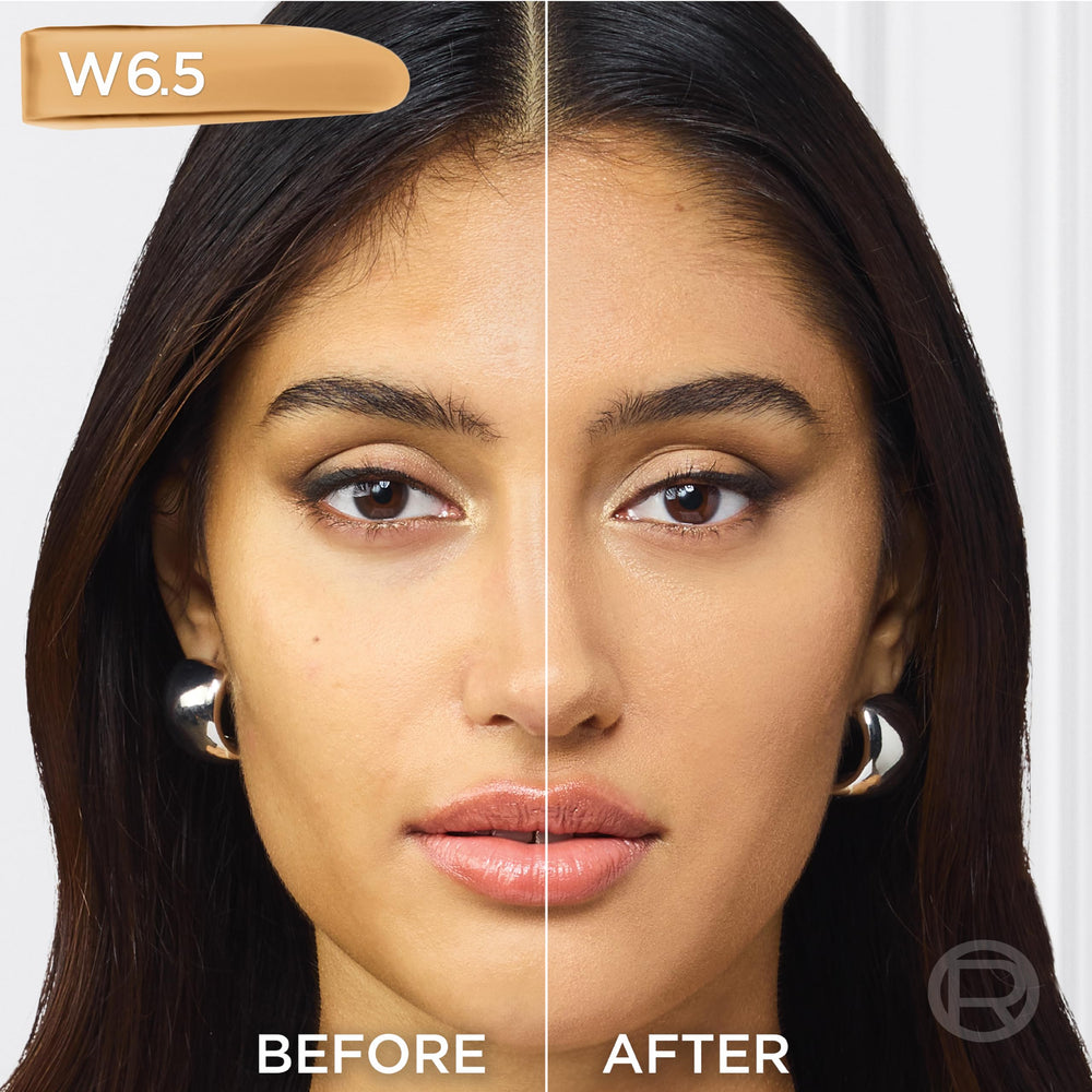 L'Oreal Paris True Match medium coverage sample on skin.