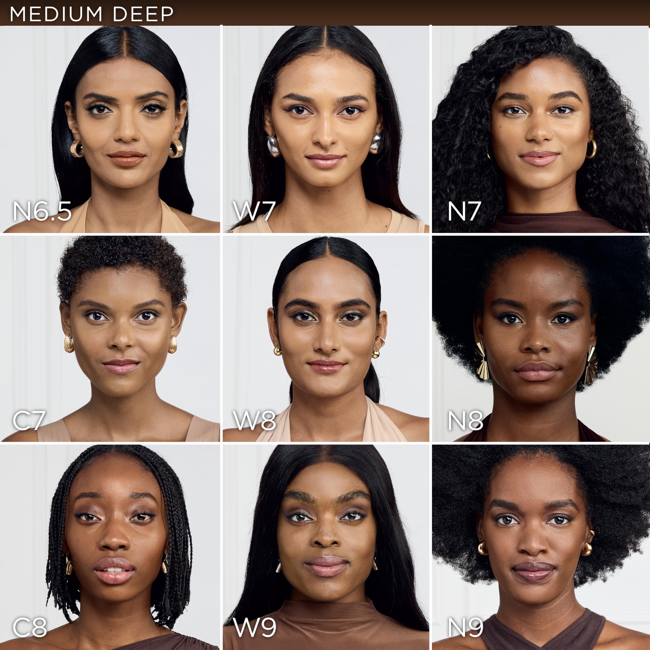 Natural finish that mimics skin texture for a subtle look