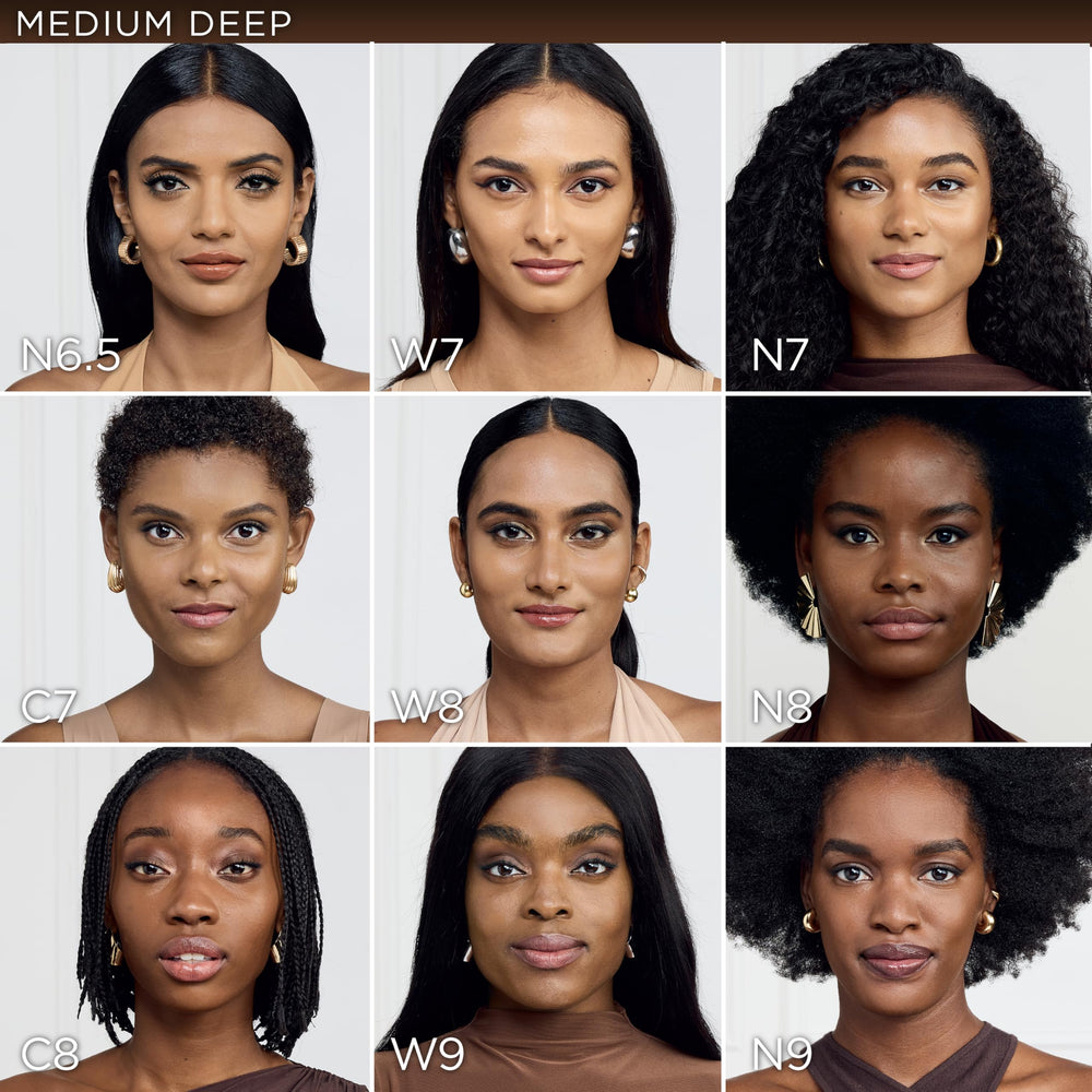 Natural finish that mimics skin texture for a subtle look