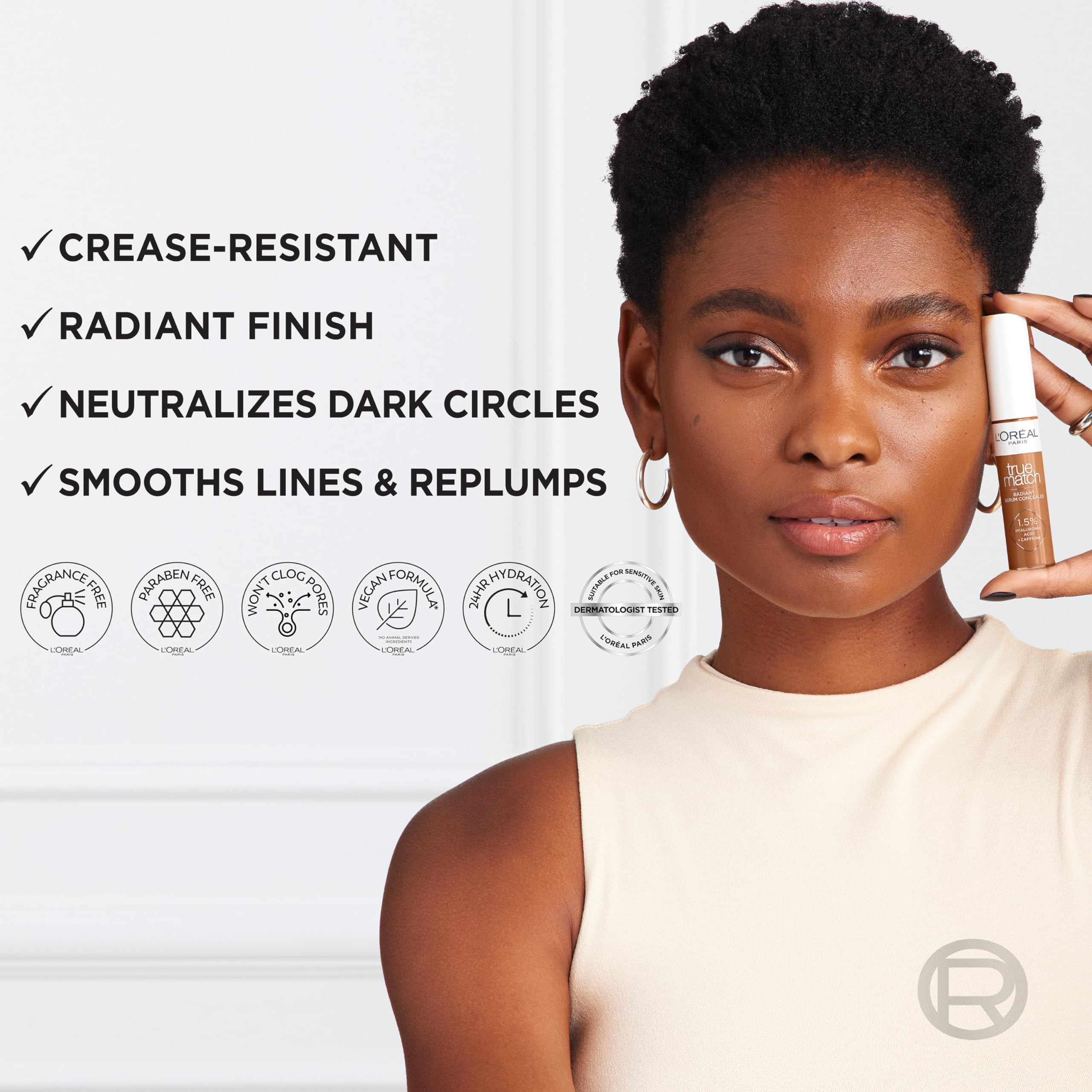 Dermatologist tested formula suitable for sensitive skin.
