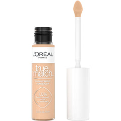 L'Oreal Paris True Match Radiant Serum Concealer flat-tip applicator for seamless one-swipe coverage.