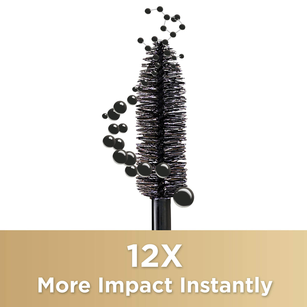 L’Oréal Paris Voluminous mascara applied on lashes showing clump-free finish