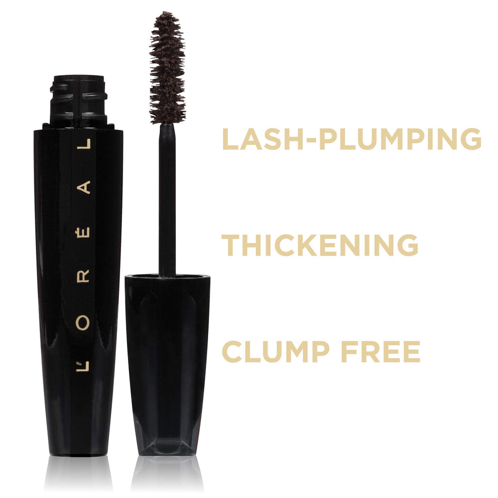 L’Oréal Paris Voluminous wand close-up demonstrating lash-plumping action