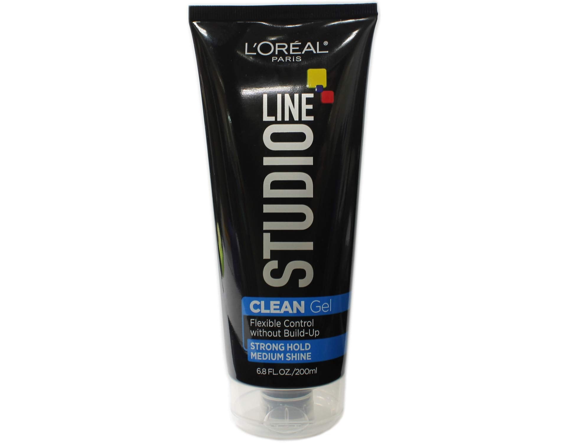 L'Oreal Studio Clean Gel bottle demonstrating strong hold for everyday styling.