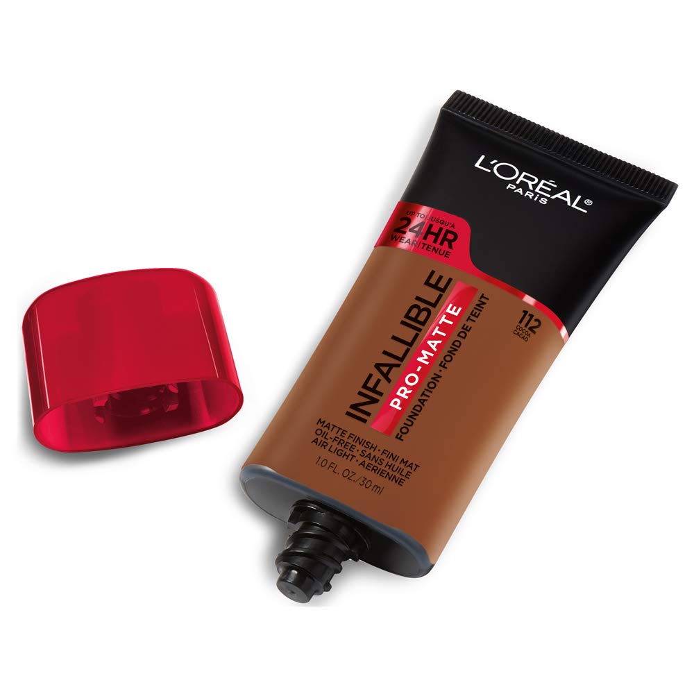L'Oreal Paris Infallible Pro-Matte air-light texture delivers lightweight wear