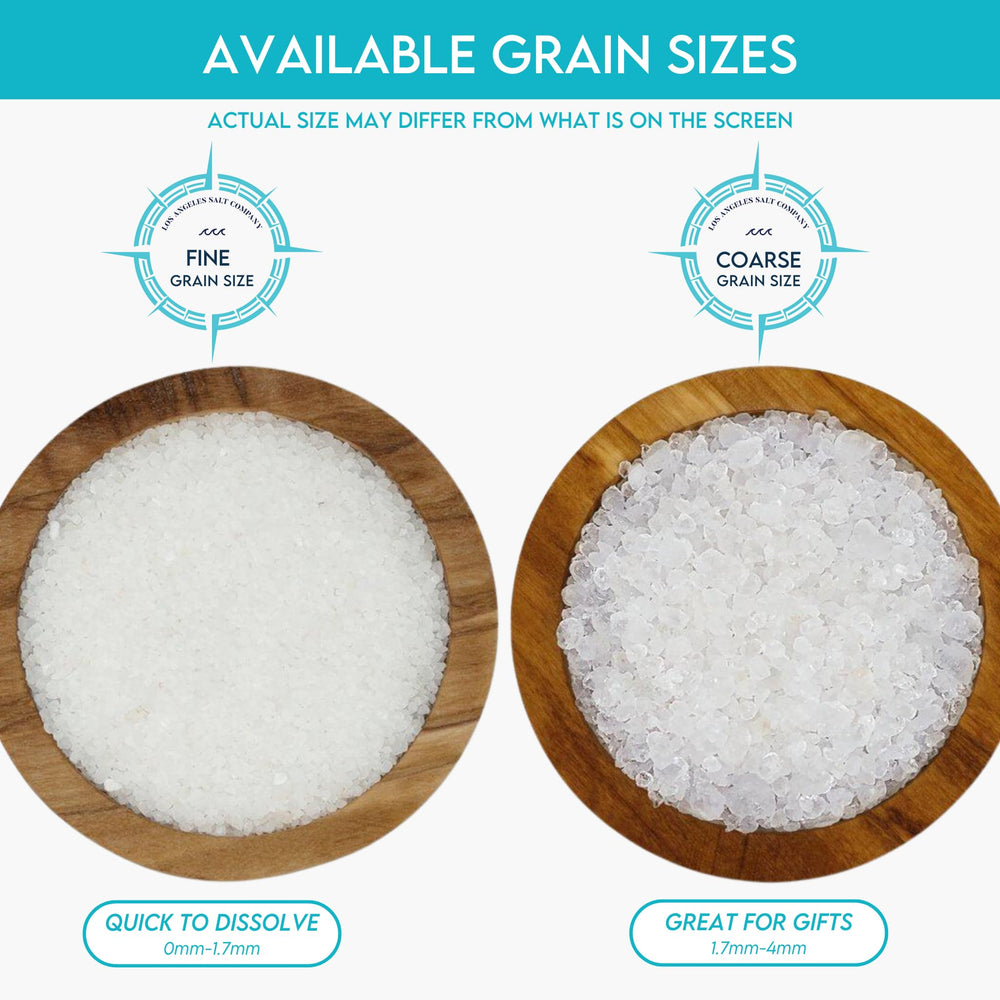 Los Angeles Salt Co. Dead Sea salt direct-from-source from Jordan shores.