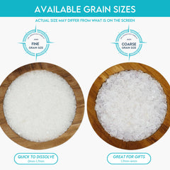Los Angeles Salt Co. Dead Sea salt direct-from-source from Jordan shores.