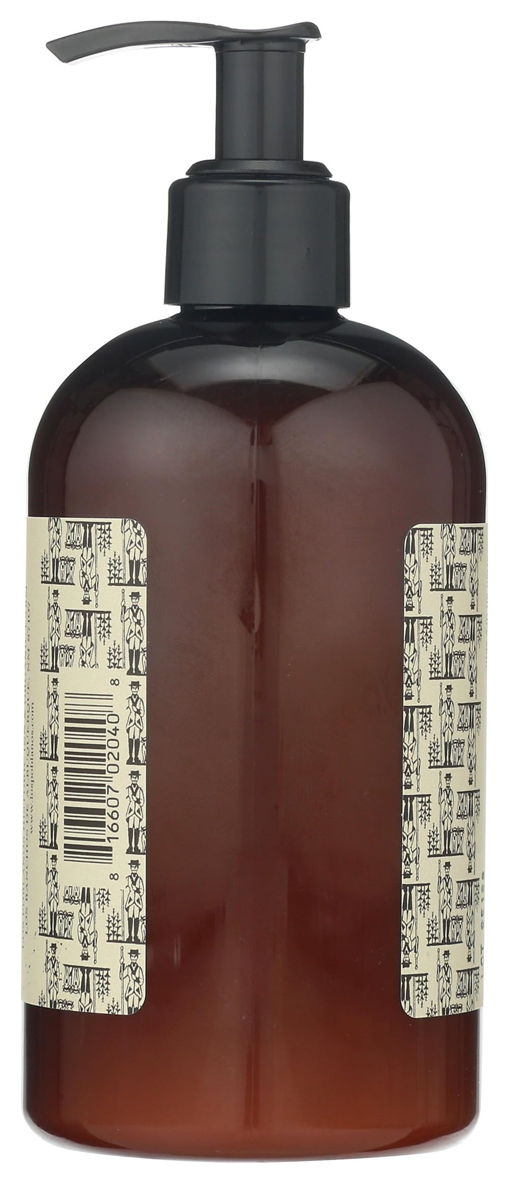 Los Poblanos Lavender Lotion label closeup showing lavender aroma for relaxation.