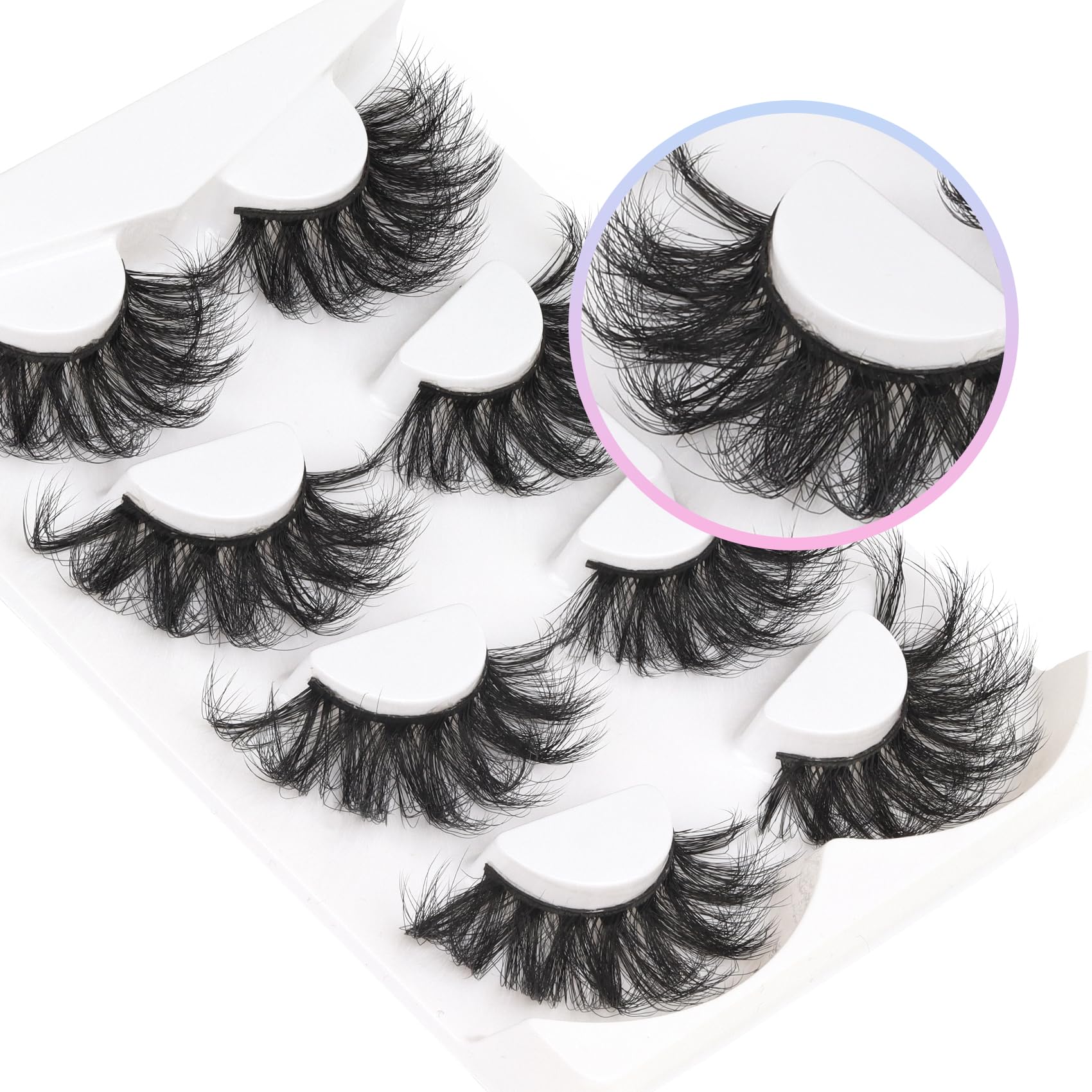 Losha 25mm lashes ideal for weddings and parties for camera-ready looks.