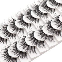 Losha clear band lashes designed for easy, seamless application.