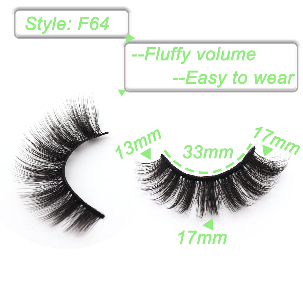 Losha 14-pairs pack provides a versatile lash collection for any look