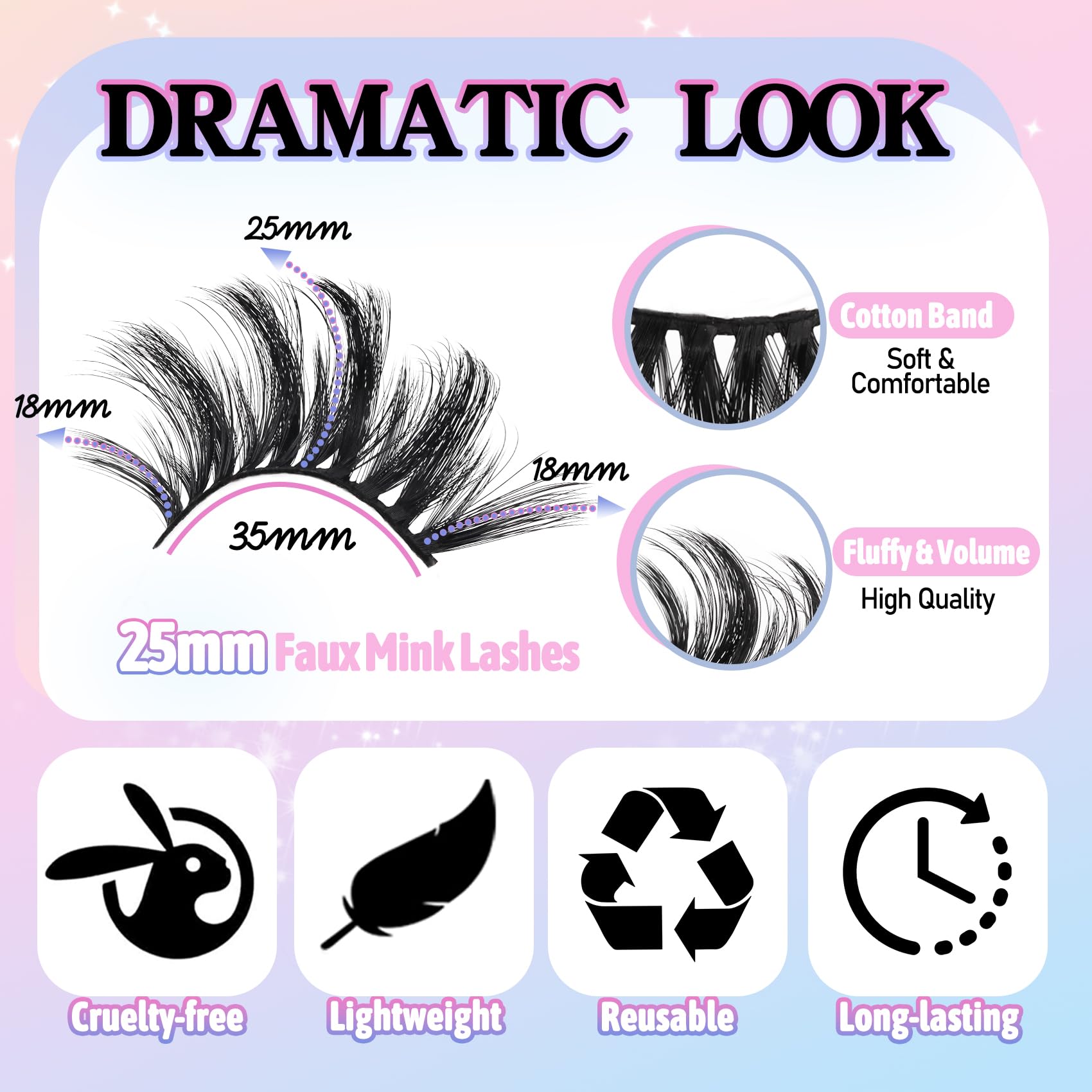 Losha sterilized handcrafted lashes offering luxury feel and reuse