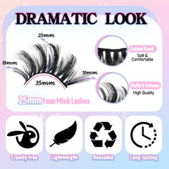 Losha sterilized handcrafted lashes offering luxury feel and reuse