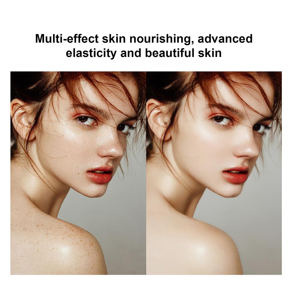 Loske Color Correcting Cream on skin for radiant, even tone.