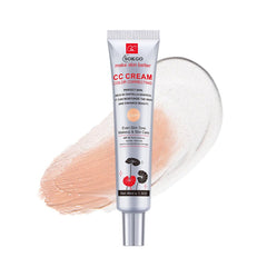 Loske Color Correcting CC Cream being applied for a smooth, even base.
