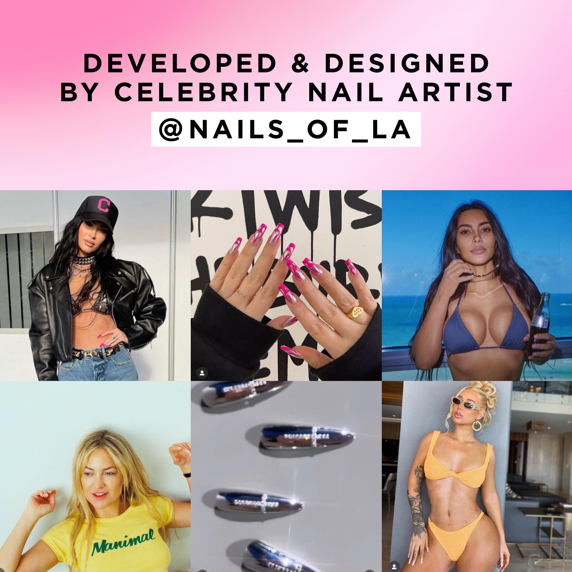 Lost Angels vegan non-toxic nails offer comfortable wear with natural flexible feel