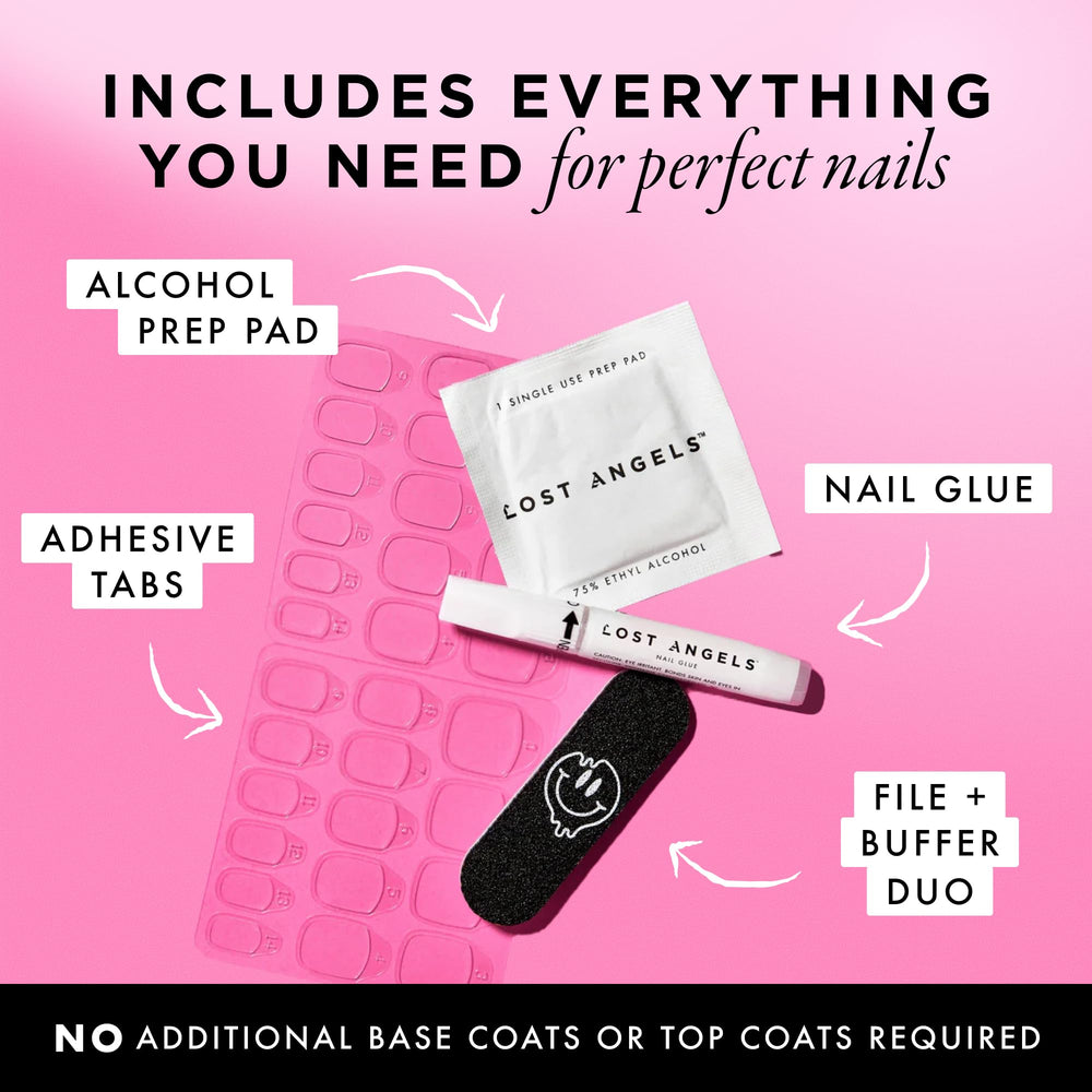 Lost Angels nails are reusable for value and less waste with proper care